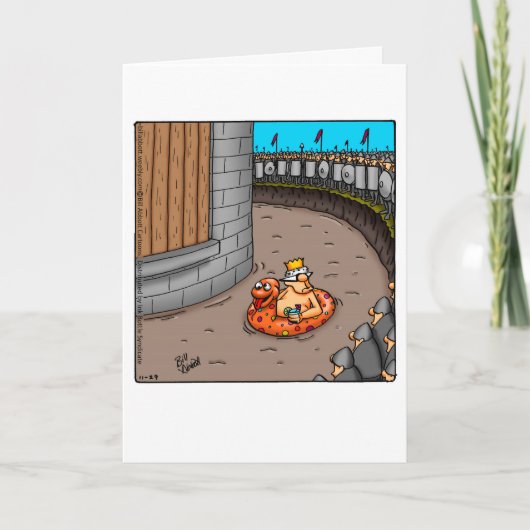 Grappig om samen Humor Wenskaart te krijgen Kaart (Voorkant)