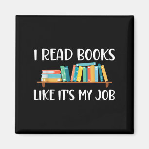 Grappig om te lezen, ik lees boeken zoals mijn wer magneet