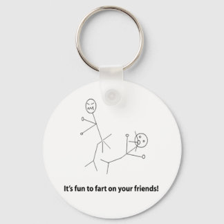 Grappig om vrienden te vinden sleutelhanger