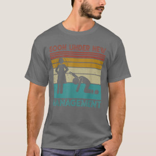 Grappig onder nieuwe leiding Bruidegom vrijgezel T-shirt