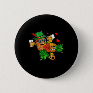 Grappig ondersteboven ananas paar swingers Mannen Ronde Button 5,7 Cm