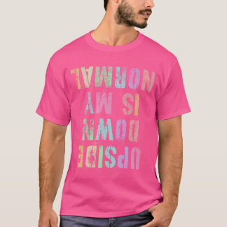Grappig Ondersteboven Is Mijn Normale Gymnastiek T T-shirt