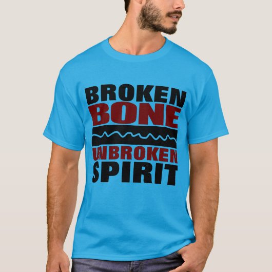 Grappig ongeval letsel T-shirt (Voorkant)