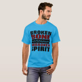 Grappig ongeval letsel T-shirt (Voorkant volledig)