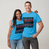 Grappig ongeval letsel T-shirt (Unisex)