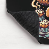 Grappig ontwerp als je een eland een muffin voor m muismat (Hoek)