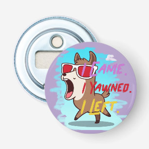 grappig ontwerp button flesopener