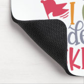 Grappig ontwerp dat ik niet bossy ben, heb ik leid muismat (Hoek)