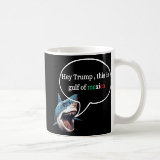 Grappig ontwerp haai vraag Trump dit is Golf van M Koffiemok