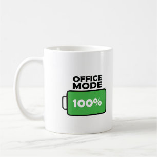 Grappig Ontwerp Kantoor Mode Volledige Laad Koffie Koffiemok