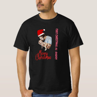 Grappig ontwerp mijn eerste Vrolijke Kerstmis als T-shirt
