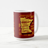 Grappig ontwerp uit Wisconsin Koffiemok (Voorkant rechts)