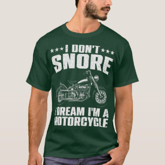 Grappig ontwerp van de motorfiets voor vrouwen R T-shirt