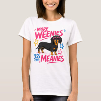 Grappig ontwerp voor Dachshund liefhebbers T-shirt