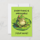 Grappig ontwerp voor Humor liefhebbers en overdenk Bedankkaart