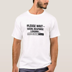 Grappig Ontwerp voor Introverte Programmeurs T-shirt