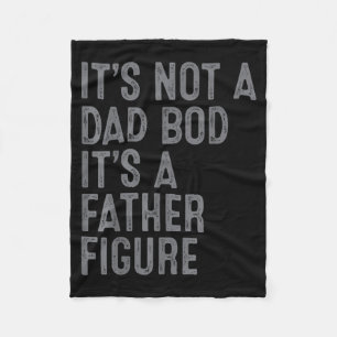Grappig ontwerp voor papa vaders mannen grap vader fleece deken
