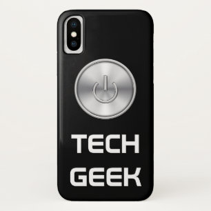 Grappig ontwerp voor tech-geeks iPhone x hoesje