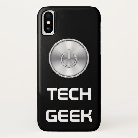 Grappig ontwerp voor tech-geeks Case-Mate iPhone case (Achterkant)
