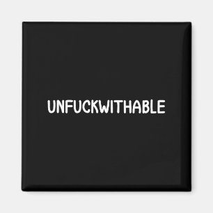 Grappig Onvergeeflijk . Grap Sarcasische T-shirt V Magneet