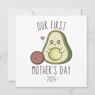 Grappig onze eerste Moederdag Kaart