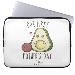 Grappig onze eerste moederdag laptop sleeve