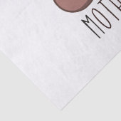 Grappig onze eerste Moederdag Tissuepapier (Detail)