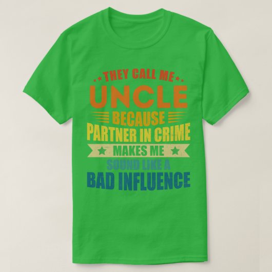Grappig oom design voor oom Mannen oom Partner in T-shirt (Design voorkant)