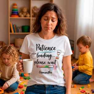 Grappig opvoeden voor mama/papa Leven Humor T-shirt
