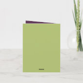 Grappig oud man Bericht toevoegen Kaart (Achterkant)