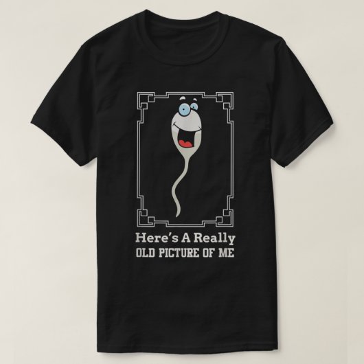 Grappig oud Man, gesterd cadeau voor mannen ouder T-shirt (Design voorkant)