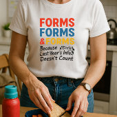 Grappig Ouder Shirt; Leuke School Paperwork Ouder T-shirt