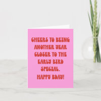 Grappig ouder worden Snarky Humor Verjaardag