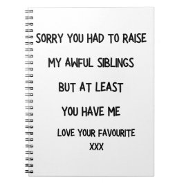 Grappig ouderlijk Notitieboek