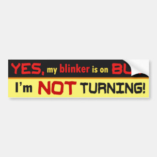 Grappig over de Bumpersticker. Bumpersticker