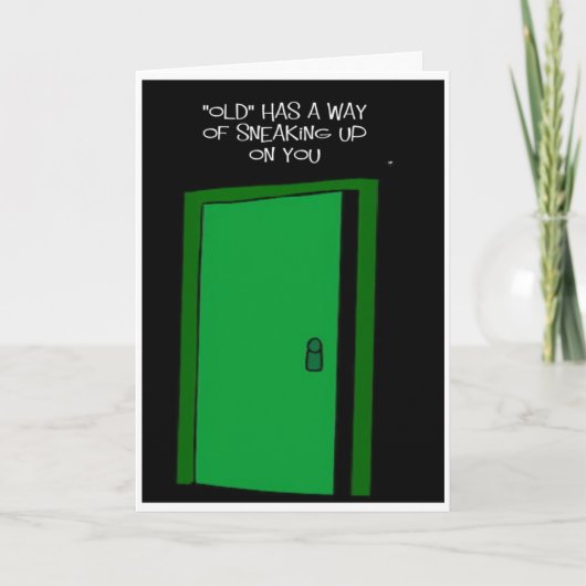 Grappig over de verjaardagswens van Hill Kaart (Voorkant)