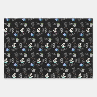 Grappig over the Hill Wrapping Paper