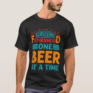 Grappig overgebleven Vadertje goede woordkunst T-shirt