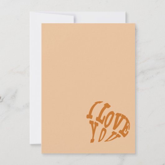 Grappig paar leeuwen valentijnen kaart (Achterkant)