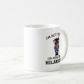Grappig paard dat ik niet gek ben... dat ik een be koffiemok (Voorkant rechts)