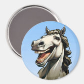 grappig paard magneet (Voorkant / Achterkant)