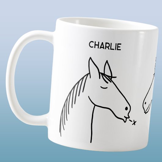 Grappig Paard Persoonlijk Koffiemok