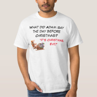 Grappig pap kerstfeest T-shirt