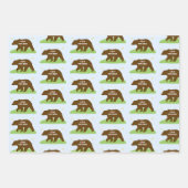 Grappig Papa beer inpakpapier (Voorkant 2)