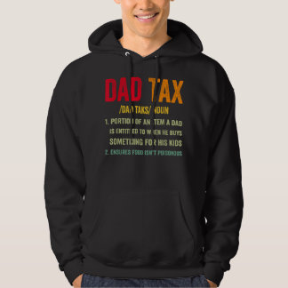 Grappig Papa Belasting Definitie Kleding Quote Fa Hoodie