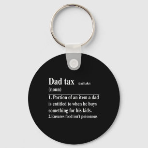 Grappig papa Belasting Definitie Papa Vaderdag Sleutelhanger