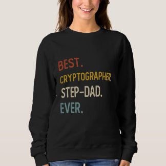 Grappig Papa Beste Cryptograaf Step-Dad Ooit Shirt