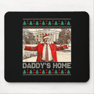 Grappig Papa's Home Trump Lelijke Kerst Xmas Pajam Muismat