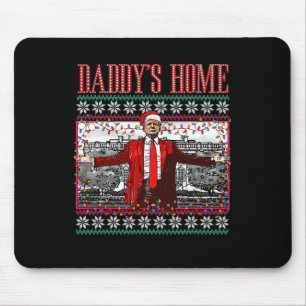Grappig Papa's Home Trump Lelijke Kersttrui XM Muismat