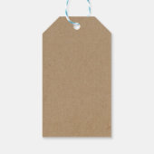 Grappig paren goed met het worden van grootouders  cadeaulabel (Achterkant)